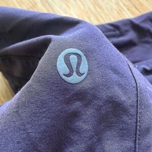 Lululemon running short - eggplant purple size 4